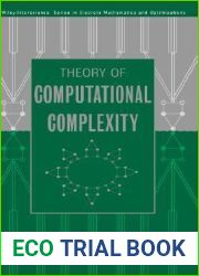 Theory of Computational Complexity