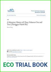 A Monetary History of China, Volumes One and Two