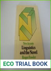 Linguistics and the novel (New accents)