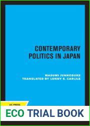 Contemporary Politics in Japan