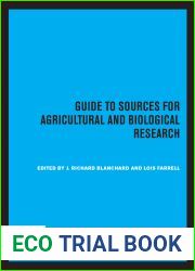 Guide to Sources for Agricultural and Biological Research