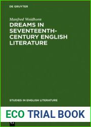 Dreams in Seventeenth-Century English Literature