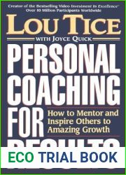 PERSONAL COACHING FOR RESULTS by Lou Tice (2004-06-29)