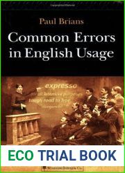 Common Errors in English Usage