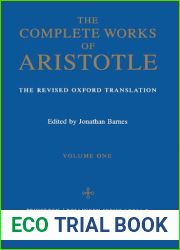 Complete Works of Aristotle, Vol. 1