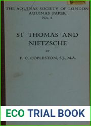 St. Thomas and Nietzche