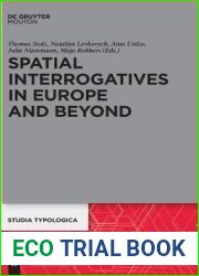 Spatial Interrogatives in Europe and Beyond: Where, Whither, Whence (Studia Typologica [STTYP], 20)