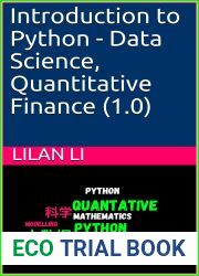 Introduction to Python - Data Science, Quantitative Finance (2.0)