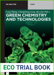 Green Chemistry and Technologies (De Gruyter Textbook)