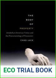 The Body of Property: Antebellum American Fiction and the Phenomenology of Possession