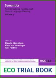 Semantics : Volume 3