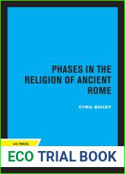 Phases in the Religion of Ancient Rome