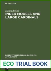 Inner Models and Large Cardinals