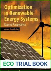 Optimization in Renewable Energy Systems: Recent Perspectives