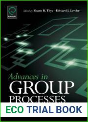 Advances in Group Processes