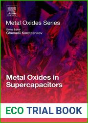 Metal Oxides in Supercapacitors
