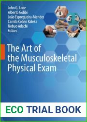 The Art of the Musculoskeletal Physical Exam