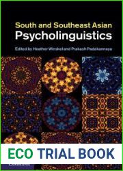 South and Southeast Asian Psycholinguistics