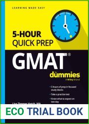 GMAT 5-Hour Quick Prep For Dummies