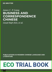 Business and correspondence Chinese: An introduction (Publications in Modern Chinese Language and Literature, 2)