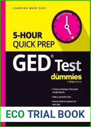 GED Test 5-Hour Quick Prep For Dummies (For Dummies (Career education))