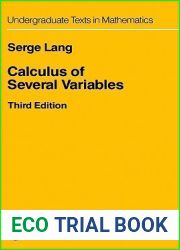 Calculus of Several Variables (Undergraduate Texts in Mathematics)