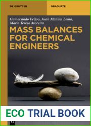 Mass Balances for Chemical Engineers
