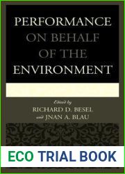 Performance on Behalf of the Environment