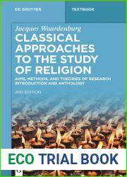 Classical Approaches to the Study of Religion