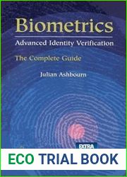 Biometrics: Advanced Identity Verification