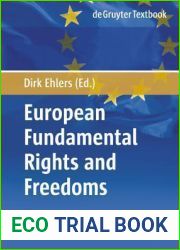 European Fundamental Rights and Freedoms (De Gruyter Textbook)