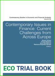 Contemporary Issues in Finance