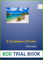 A grammar of Lewo, Vanuatu