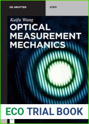 Optical Measurement Mechanics (De Gruyter Textbook)