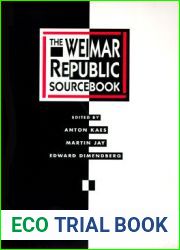 The Weimar Republic Sourcebook