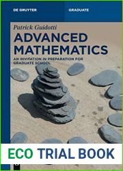 Advanced Mathematics: An Invitation in Preparation for Graduate School (De Gruyter Textbook)