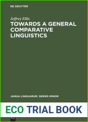Towards a General Comparative Linguistics