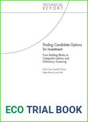 Finding Candidate Options for Investment: From Building Blocks to Composite Options and Preliminary Screening (Technical Report)