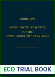 Consolidated Legal Texts for the Special Court for Sierra Leone