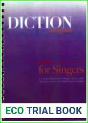 Diction for Singers