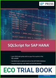 SQLScript for SAP HANA (First Edition) (SAP PRESS)