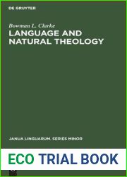 Language and natural theology (Janua Linguarum. Series Minor, 47)