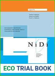 Solidarity between Parents and their Adult Children in Europe (NiDi Report)