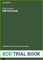 Metataxis: Contrastive Dependency Syntax for Machine Translation (Distributed Language Translation, 2)