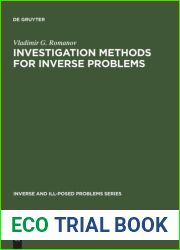 Investigation Methods for Inverse Problems