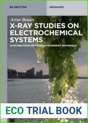 X-Ray Studies on Electrochemical Systems: Synchrotron Methods for Energy Materials (De Gruyter Textbook)