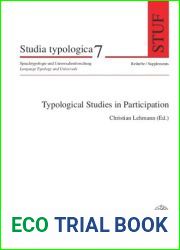 Typological Studies in Participation