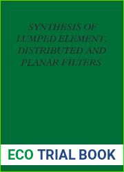 Synthesis of Lumped Element, Distributed and Planar Filters