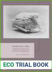 Modernity|s Mist: British Romanticism and the Poetics of Anticipation (Lit Z)