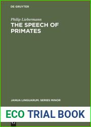 The Speech of Primates